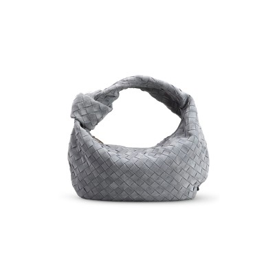 BOTTEGA VENETA JODIE TEEN INTRECCIATO CASHMERE SUEDE SHOULDER BAG  (48*40*16cm)
